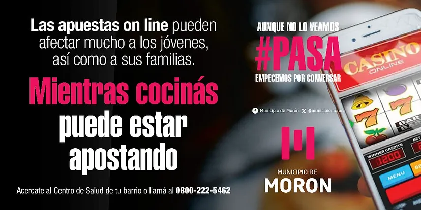 MORÓN: CONTINÚA LA CAMPAÑA DE PREVENCIÓN DE LA CIBERLUDOPATÍA: “Aunque no lo veamos, #PASA. Empecemos por conversar»