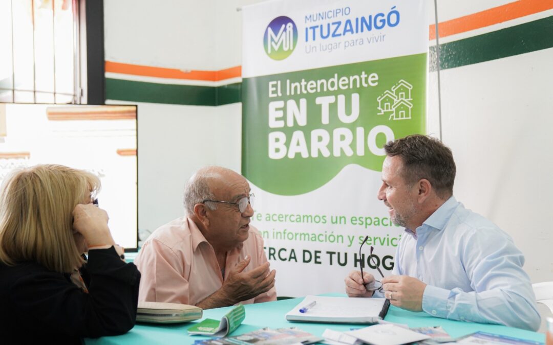 ITUZAINGÓ: SE LLEVARÁ A CABO LA JORNADA DE COMUNICACIÓN COMUNITARIA: «EL INTENDENTE EN TU BARRIO” EN VILLA LAS NACIONES