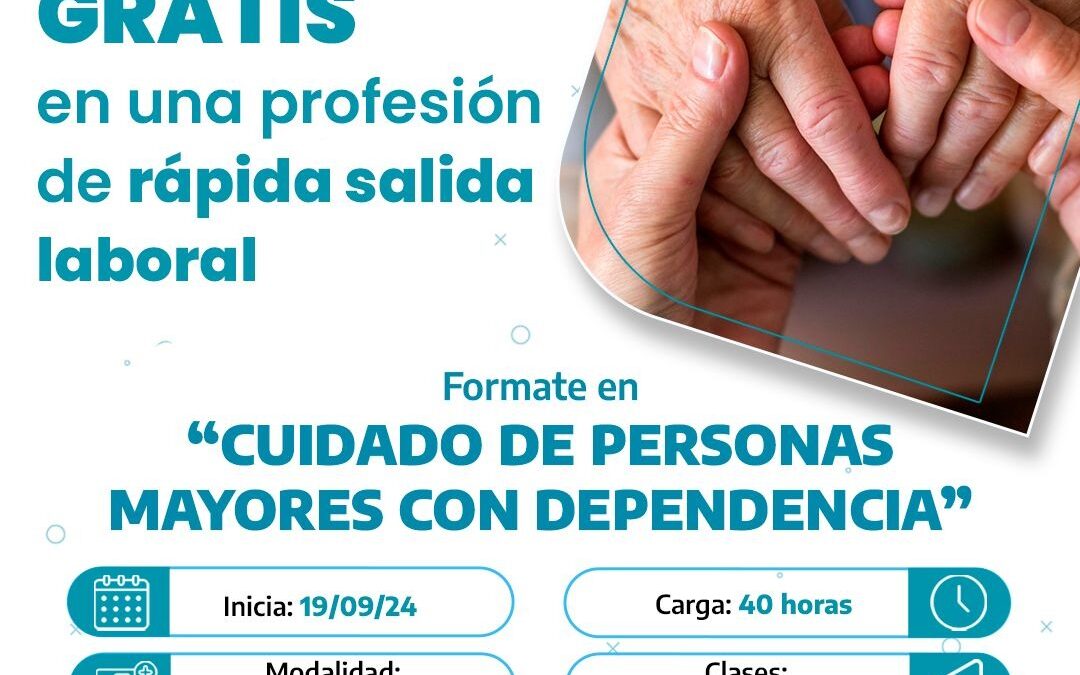 MORÓN: NUEVA PROPUESTA DE FORMACIÓN TÉCNICA-PROFESIONAL PARA EL ÁREA DEL CUIDADO DE LA SALUD EN ADULTOS MAYORES 
