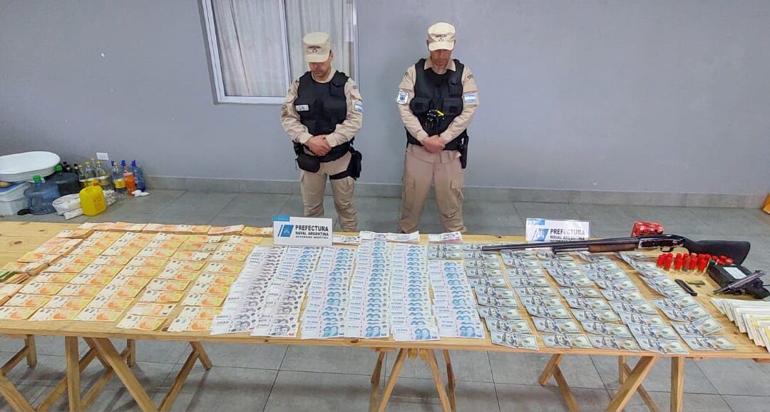 MEGA OPERATIVO CONTRA LA EXPLOTACIÓN LABORAL: ALLANARON CAMPOS EN BATÁN Y SE  SECUESTRARON  ARMAS Y UNA MILLONARIA CIFRA DE DINERO