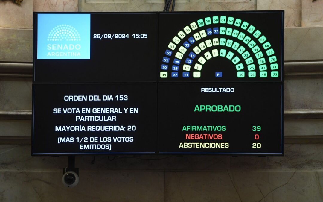 SENADO: SE APROBÓ  EL PROYECTO DE CREACIÓN DE LA BASE DE DATOS GENÉTICOS