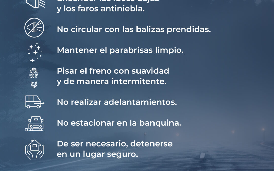 PRECAUCIÓN POR HUMO EN EL CAMINO: RECOMENDACIONES PARA UNA CONDUCCIÓN SEGURA