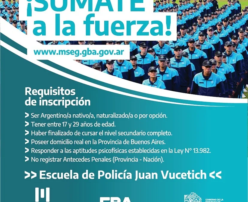 Convocatoria: ¡ Sumate a la Fuerza!