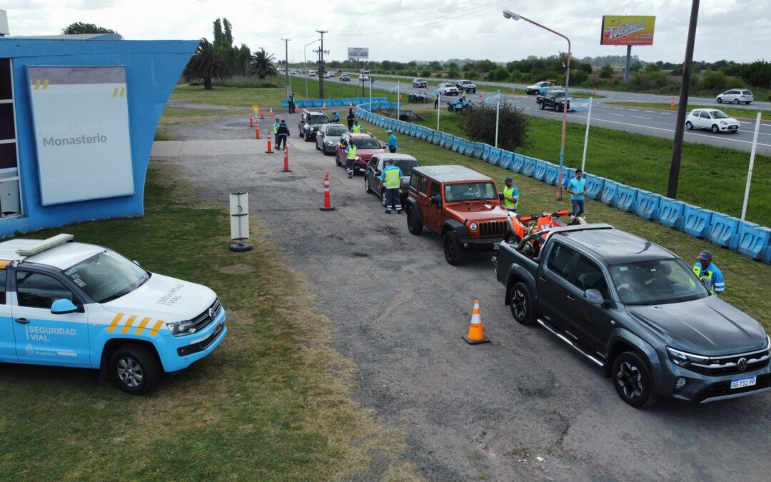 FIN DE SEMANA LARGO: MÁS DE 7 MIL VEHÍCULOS FISCALIZADOS Y 263 CONDUCTORES SANCIONADOS
