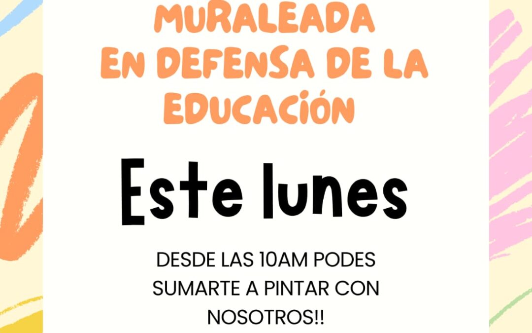 CASTELAR: ESTUDIANTES DEL JOSÉ HERNÁNDEZ REALIZARÁN UN MURALEADA «EN DEFENSA DE LA EDUCACIÓN PÚBLICA»