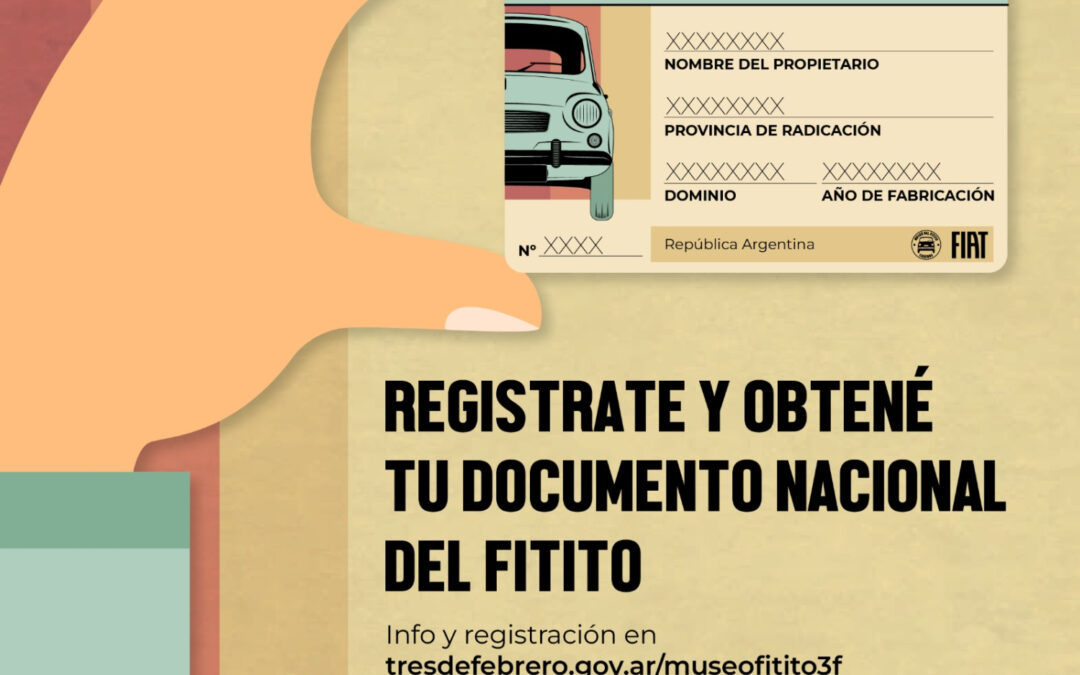 TRES DE FEBRERO: LANZAN UN DOCUMENTO NACIONAL DEL FITITO PARA LOS FANÁTICOS DEL FIAT 600