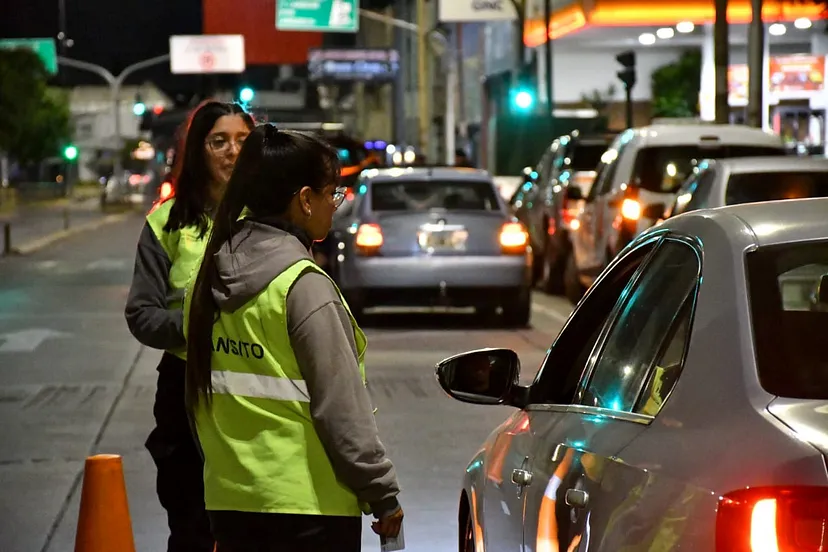 Morón: Se intensifican los controles de tránsito durante las fiestas