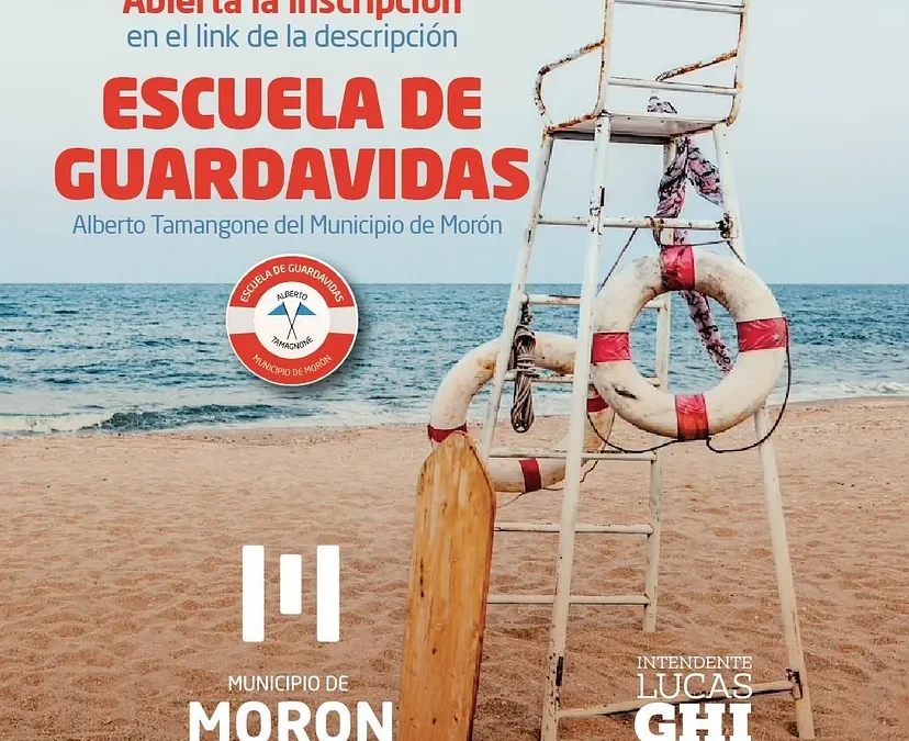 Escuela de Guardavidas: Abierta la Preinscripción