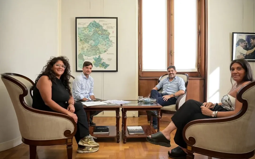 MORÓN: OBRAS EN EL DISTRITO: REUNIÓN CONJUNTA ENTRE LUCAS GHI Y CARLOS BIANCO