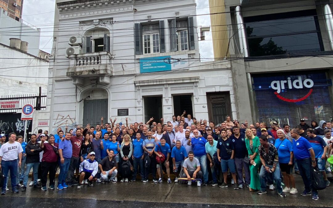 MORÓN: MINISTERIO DE TRABAJO: CON UN IMPORTANTE APOYO POLÍTICO- GREMIAL, DAVID PONCE ASUMIÓ OFICIALMENTE COMO TITULAR DE LA REGIONAL MORÓN