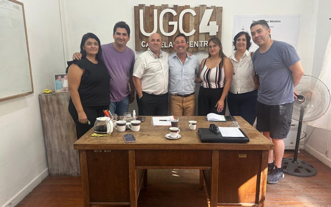 CASTELAR: POR UNA MEJOR CIUDAD: LA CÁMARA DE COMERCIO LOCAL Y UN TRABAJO CONJUNTO CON LA UGC