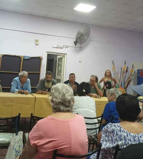 EL PALOMAR: SE LLEVÓ A CABO LA REUNIÓN ABIERTA DE SEGURIDAD  VECINAL CON UNA CONCURRIDA PRESENCIA DE VECINOS Y VECINAS