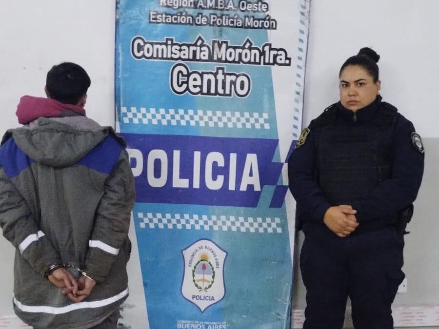SEGURIDAD: FRUSTRAN ROBO EN MORÓN: ATRAPARON A TRES SOSPECHOSOS EN PLENO ACTO