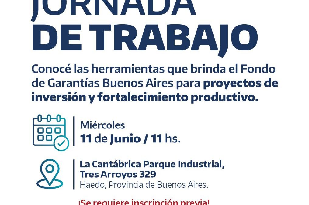 JORNADA DE TRABAJO EN EL PARQUE INDUSTRIAL LA CANTÁBRICA: UNA INVITACIÓN A IMPULSAR LA INVERSIÓN Y EL DESARROLLO PRODUCTIVO