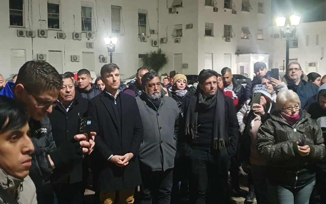 LUCAS GHI Y EL MOVIMIENTO DERECHO AL FUTURO HOMENAJEARON A PERÓN EN MORÓN