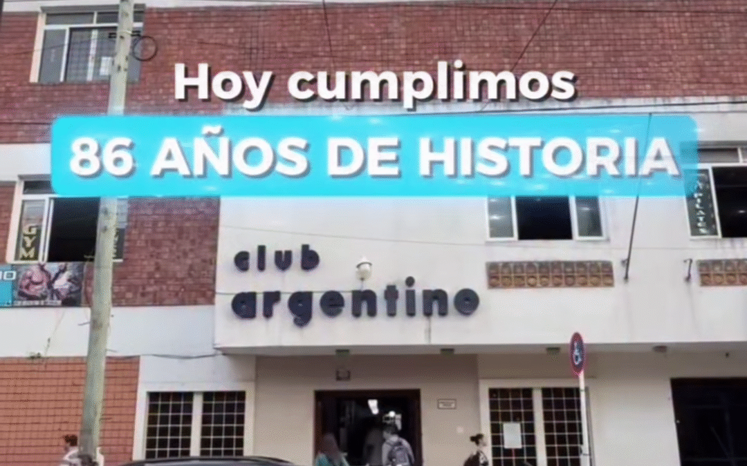 CLUB ARGENTINO DE CASTELAR: 86 AÑOS DE HISTORIA, TRADICIÓN Y COMUNIDAD: UN SUEÑO COLECTIVO QUE SIGUE CRECIENDO