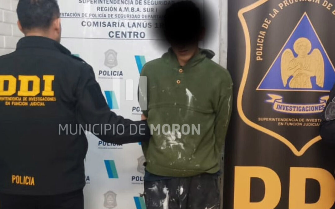MORÓN: SEGURIDAD: SIETE DETENIDOS POR ENTRADERAS Y EL ROBO A UN COMERCIO DEL CENTRO