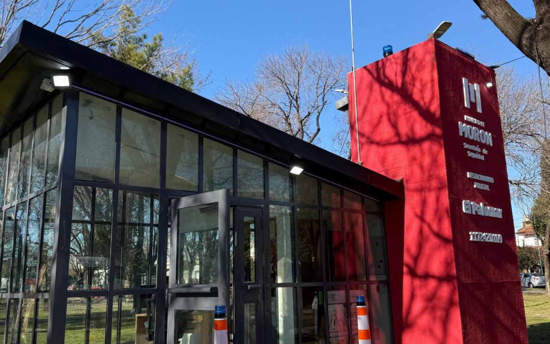EL PALOMAR SUMA TECNOLOGÍA Y PREVENCIÓN CON SU NUEVO CENTRO DE MONITOREO DESCENTRALIZADO EN LA PLAZA ATILIO CATTÁNEO