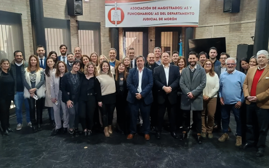 CON RÉCORD DE PARTICIPACIÓN, LA ASOCIACIÓN DE MAGISTRADOS Y FUNCIONARIOS DE MORÓN REELIGIÓ A SU CONSEJO DIRECTIVO