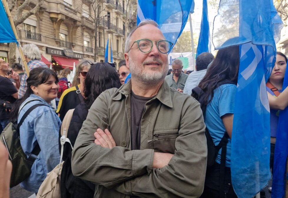 MARTÍN SABBATELLA: “ES UNA MARCHA HISTÓRICA EN DEFENSA DE DERECHOS QUE EL PUEBLO NO ESTÁ DISPUESTO A PERDER”