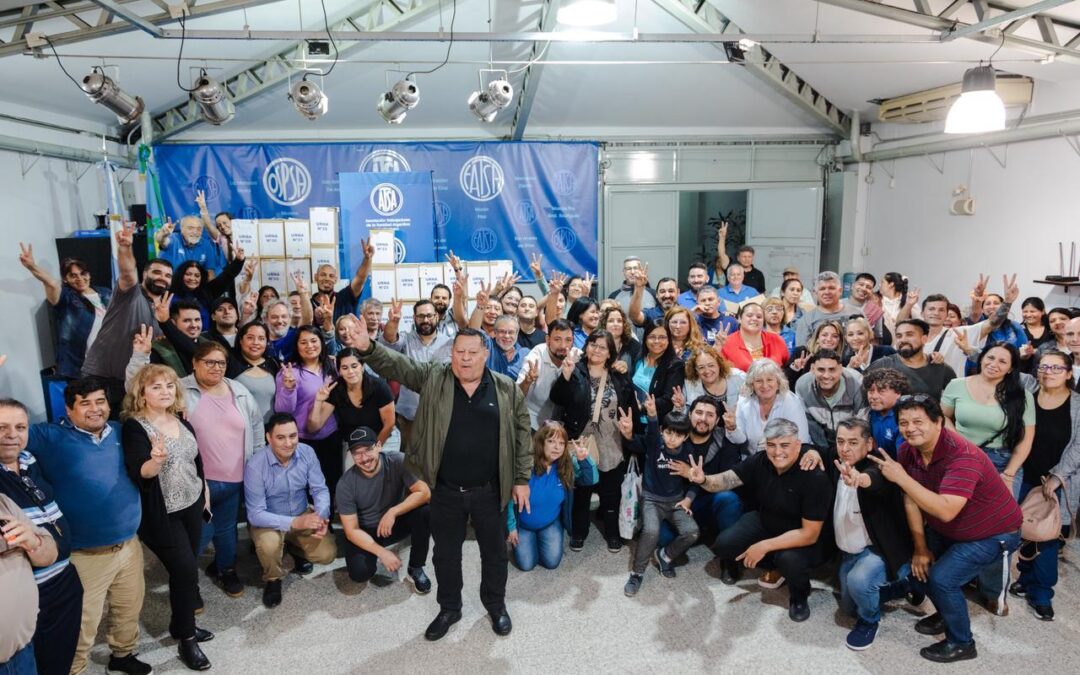 ATSA HURLINGHAM RENOVÓ SUS AUTORIDADES: LA LISTA AZUL, ENCABEZADA POR JORGE D’ANDREA, FUE PROCLAMADA GANADORA