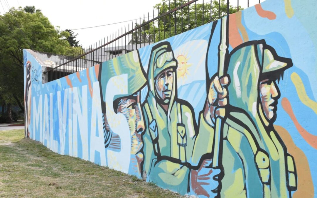 CASTELAR: SE INAUGURÓ EL MURAL “MALVINAS Y SOBERANÍA” CON UNA JORNADA CULTURAL ABIERTA A LA COMUNIDAD