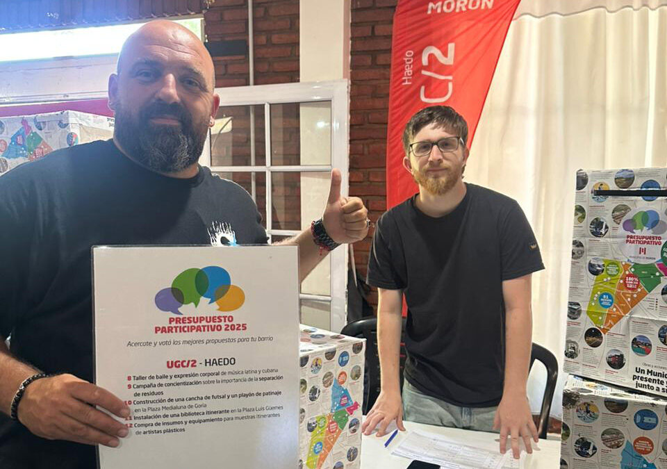 MORÓN: PRESUPUESTO PARTICIPATIVO 2025: LAS INICIATIVAS ELEGIDAS POR LOS VECINOS Y VECINAS QUE SE EJECUTARÁN EN 2026