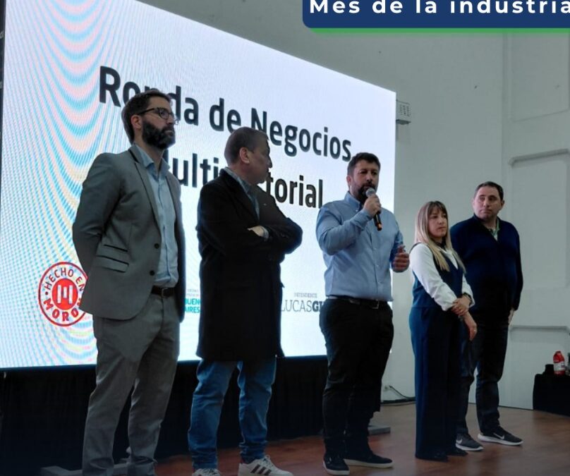 IMPULSO PRODUCTIVO EN MORÓN: EN EL MES DE LA INDUSTRIA, MÁS DE 250 EMPRESARIOS PARTICIPARON DE LA RONDA DE NEGOCIOS MULTISECTORIAL